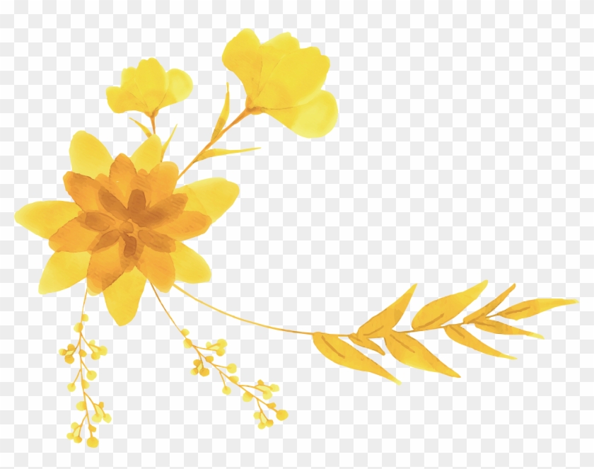 Yellow Flower Designer - Yellow #1227626