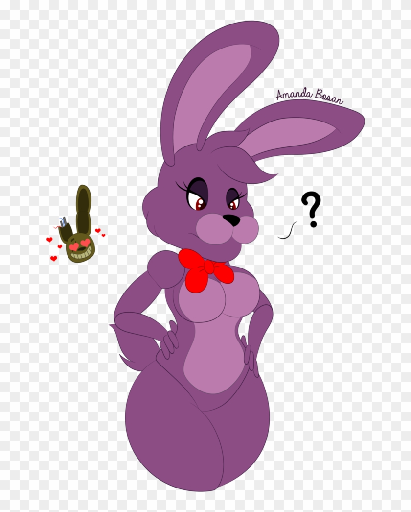 Female Bonnie By Amanddica - Fnaf Spring Bonnie Female #1227713