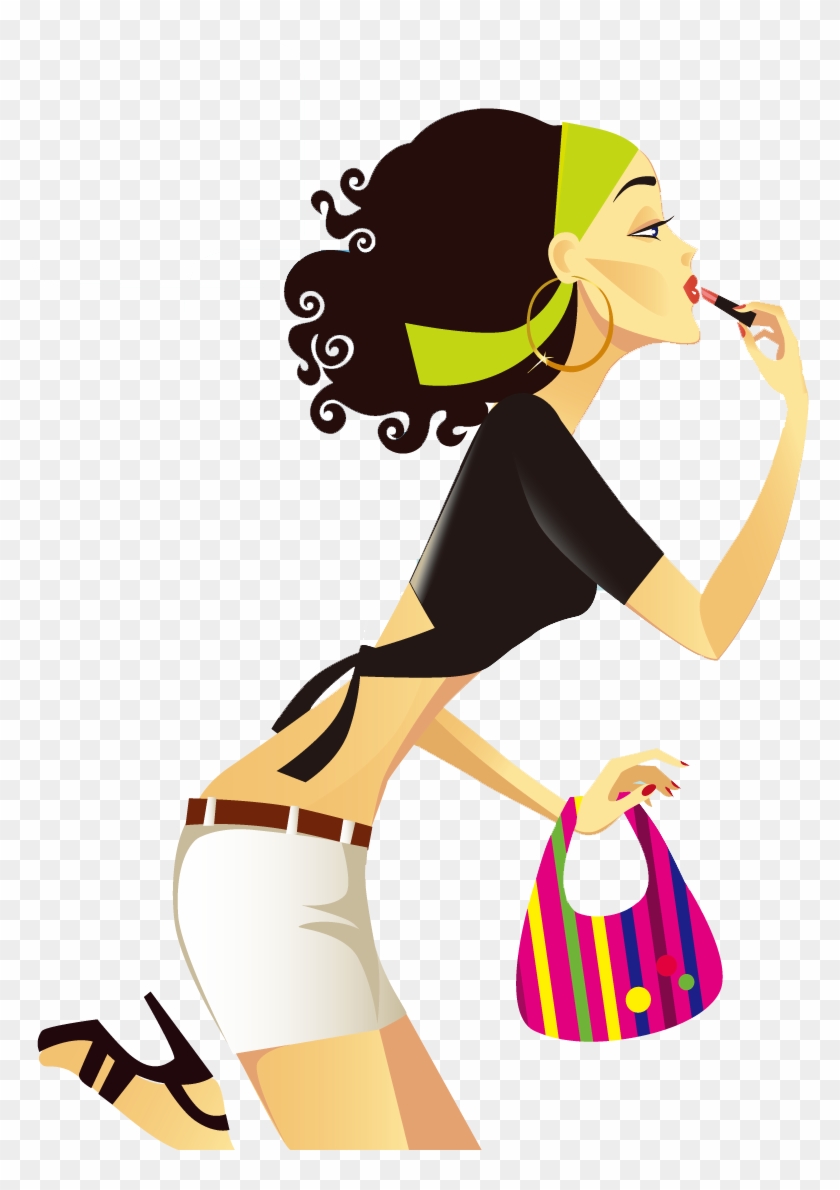 Cartoon Royalty-free Cosmetics Illustration - แต่งหน้า การ์ตูน Png #1227759