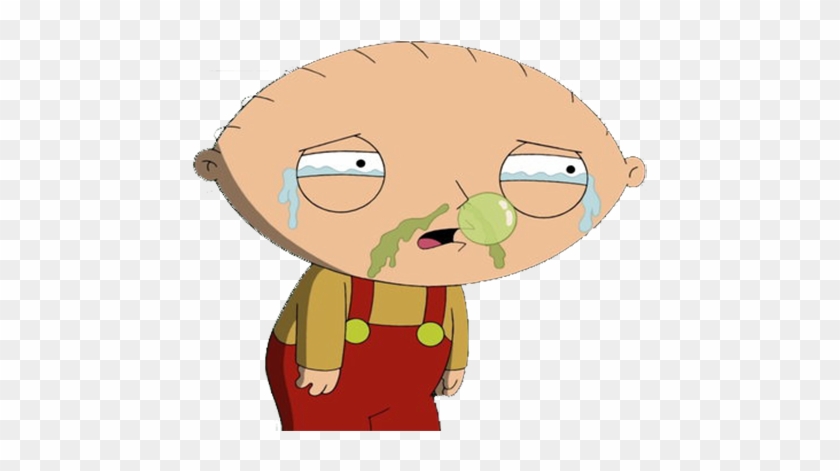 Stewie Griffin Nose Cartoon - Snot Bubble Cartoon #1227762