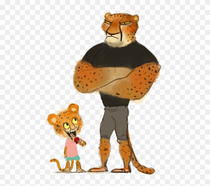 Lion Cheetah Leopard Cartoon Illustration - Portable Network Graphics #1227773