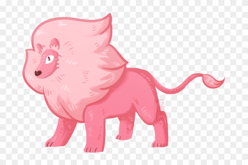 Lion By Deer-head - Cartoon #1227781