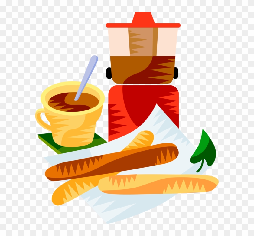 Vector Illustration Of European Spanish Cuisine Churros - Vector Illustration Of European Spanish Cuisine Churros #1227889