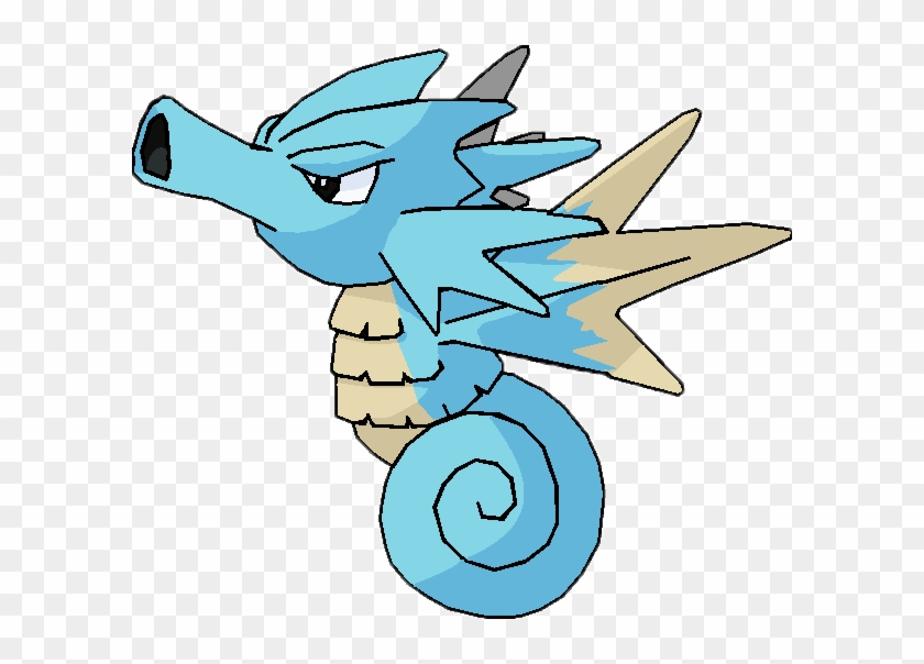 Pixel Clipart Seadra - Single Water Type Pokemon #1228009