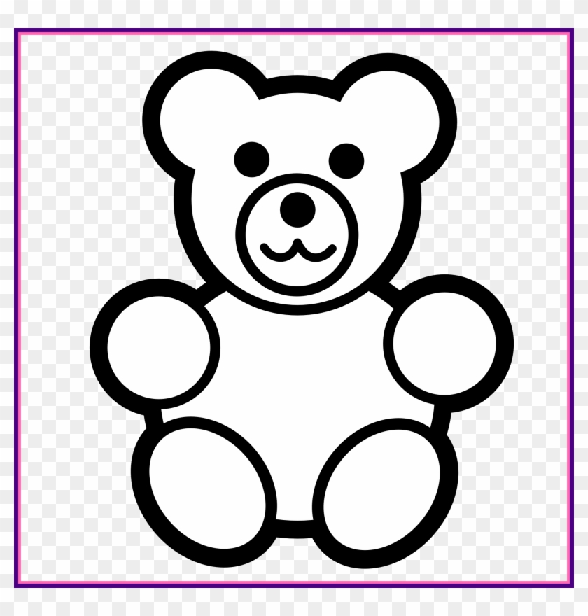 Amazing Clipartist Net Clip Art Pitr Teddy Bear Icon - Teddy Bear For Coloring #1228076