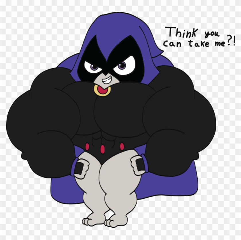 Teen Titans Go Raven Muscles #1228202