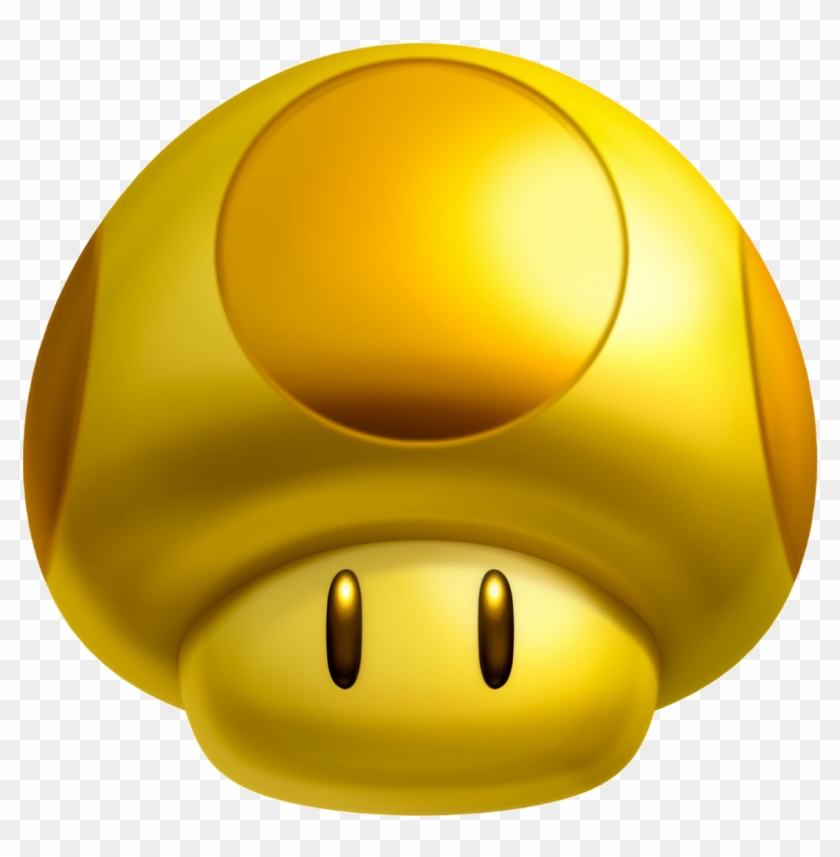 New Super Mario Bros 2 Gold Mushroom #1228361