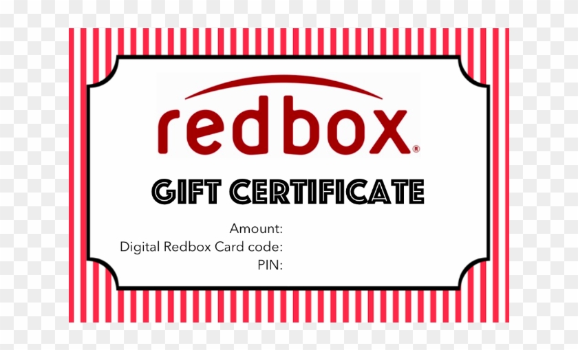 $10 Redbox E Gift Card No Expiration - Redbox #1228390