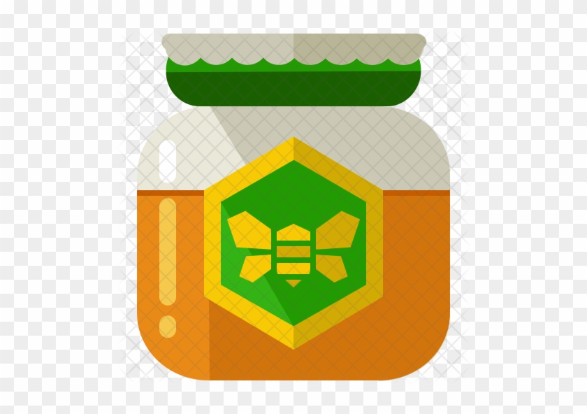 Honey Jar Icon - Honey #1228416