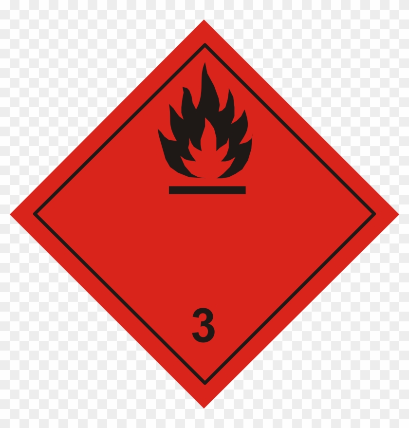 Big Image - Class 3 Dangerous Goods #1228656
