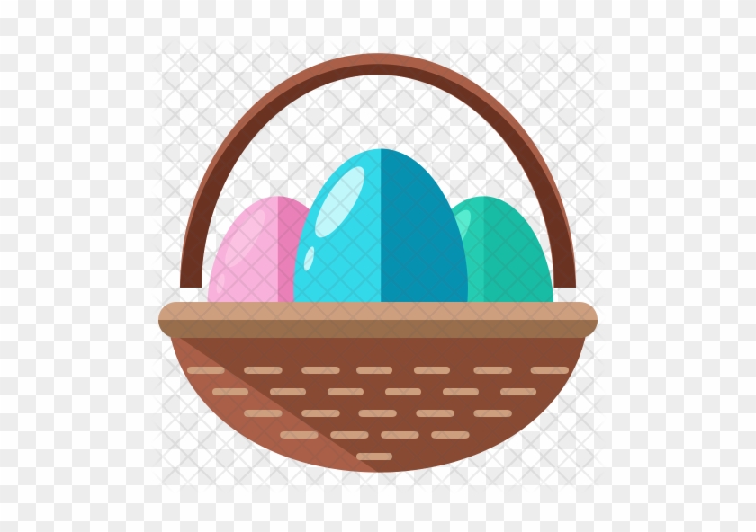 Egg Basket Icon - Easter Egg #1228757