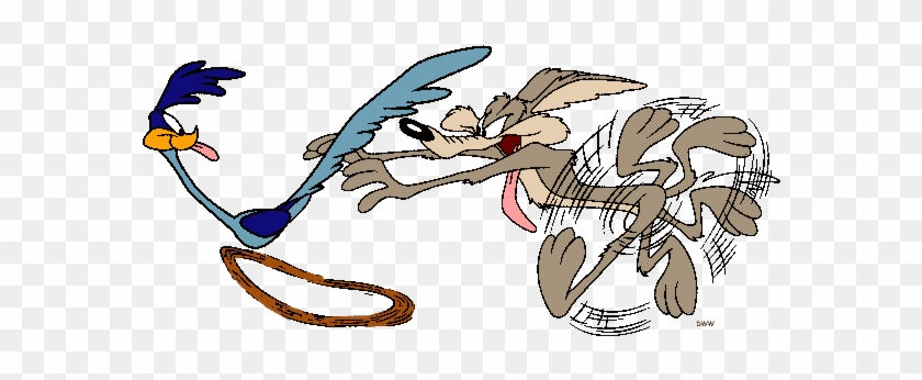 Looney Tunes Clip Art - Roadrunner And Coyote Clipart #1228860