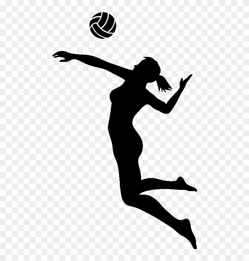 Volleyball Spiking Beach Volleyball Clip Art - Volleyball Spiking Beach Volleyball Clip Art #1228895