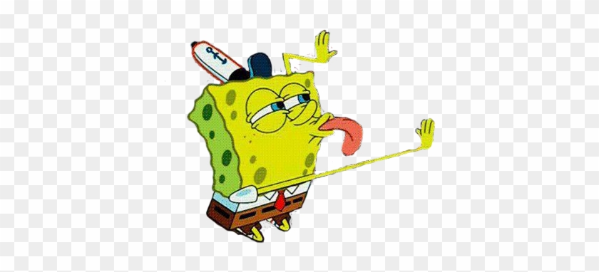 Spongebob Licking Spray - Sponge Bob Licking #1228964