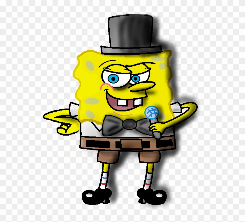 Spongebob As Freddy From Fnaf By Windytheplaneh - Spongebob Fnaf #1228971