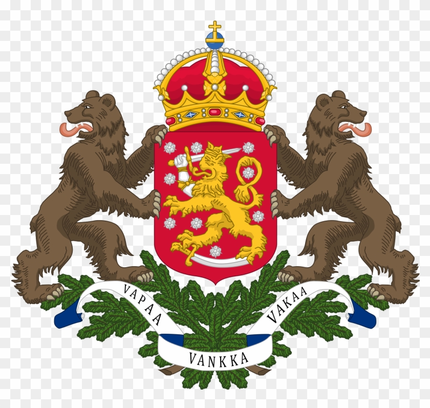 Open - Finnish Coat Of Arms #1229134