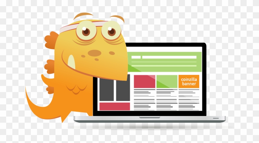 Bitcoin Cpm & Cpc Banner Ads - Cartoon #1229153