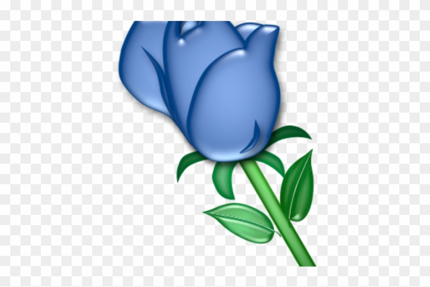 Blue Rose Clipart Small - Blue Rose Clipart Small #1229264