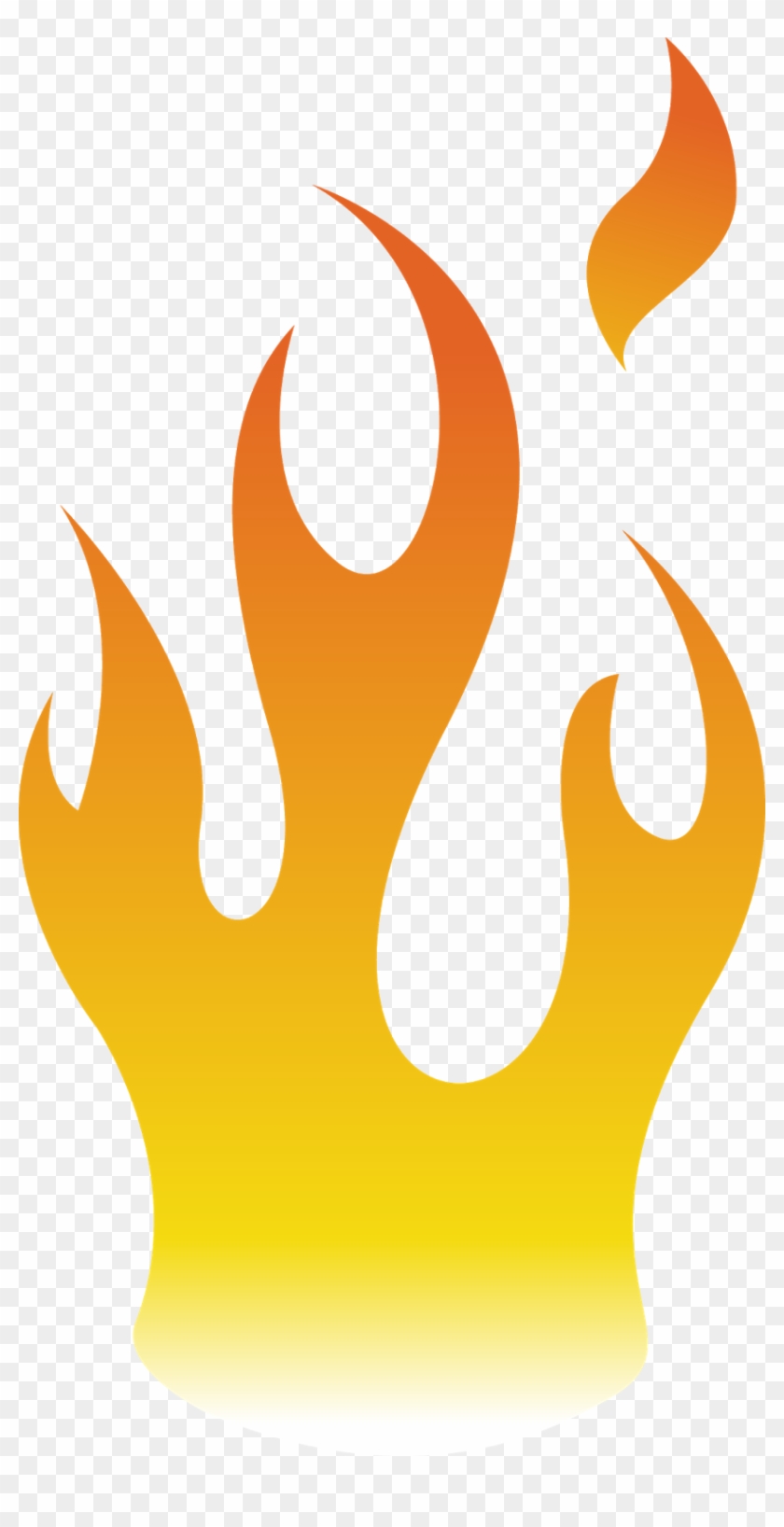 Flame Fire Clip Art - Flame #1229280
