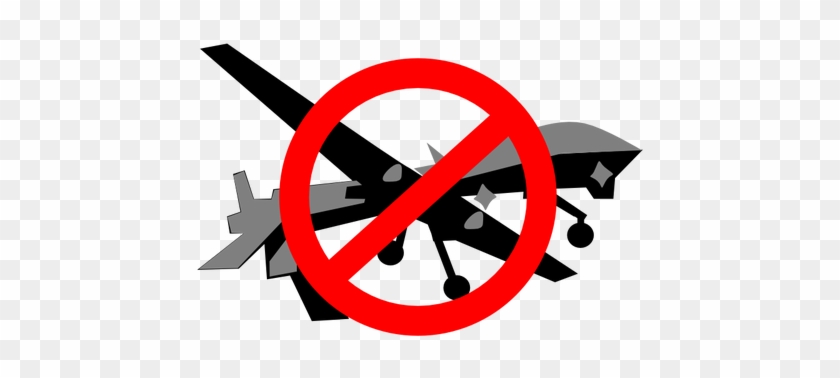 Stop Drone Attacks Vector Graphics - Clip Art #1229304