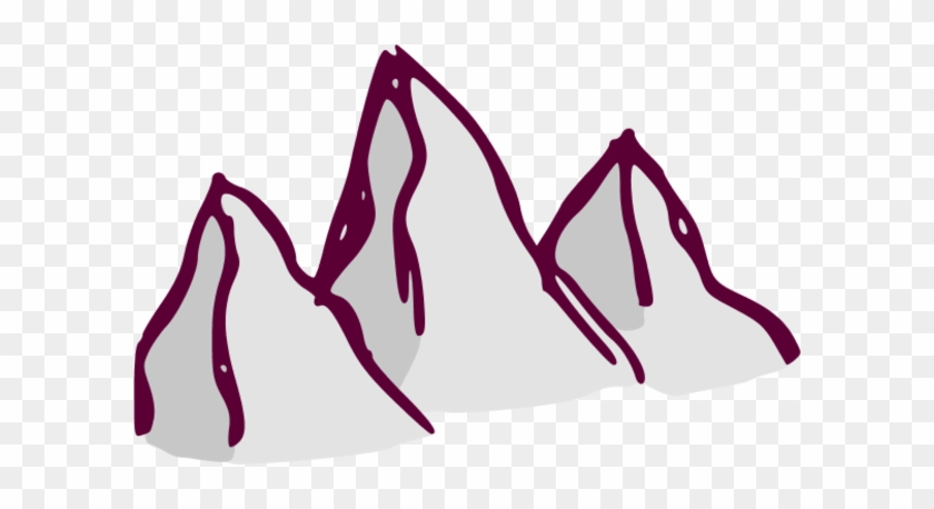 Mountain Hill Vector Clip Art - Rpg Map Symbols #1229356