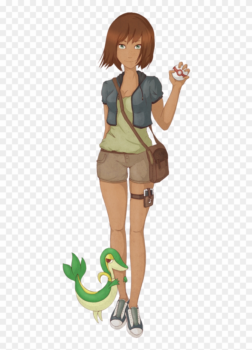 Pokemon Trainer By Synczoid Oc - Cartoon #1229465