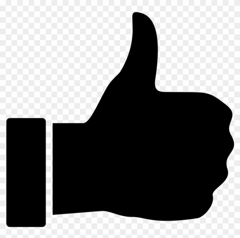 Black Thumbs Up Icon - Thumbs Up Icon Png #1229673