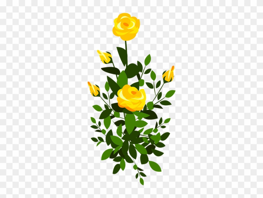 Gallery Free Clipart Picture&hellip Roses Png Yellow - Plante Dessin Couleur #1229783