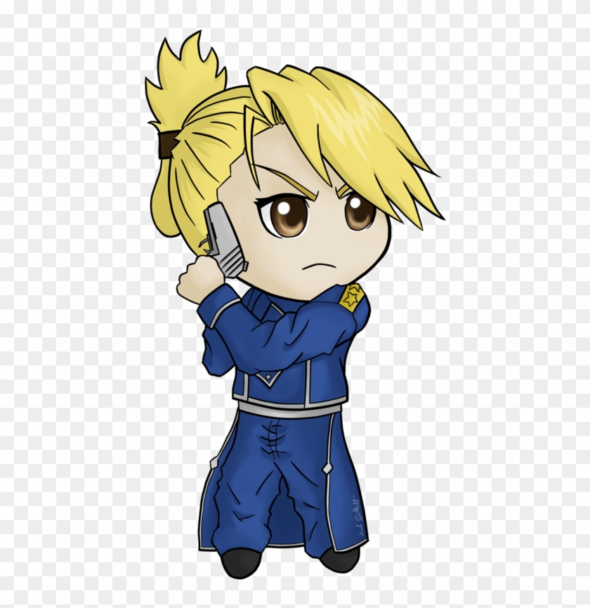 Lieutenant Hawkeye Chibi By Yosowhenitsnows - Fullmetal Alchemist Hawkeye Chibi #1229821