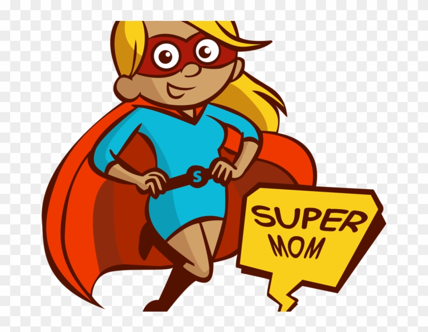 Mother Clip Art - Super Mom Clipart #1229847