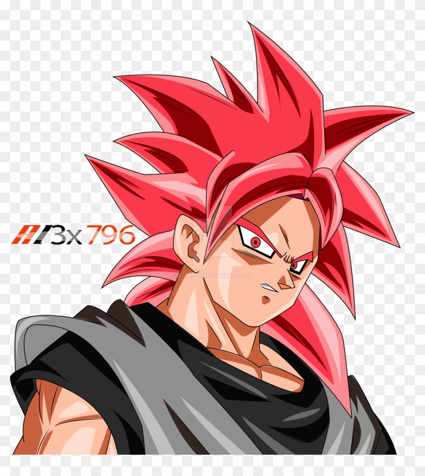 Goku Ssj Rose Black Color Palette By Al3x796 On Deviantart - Goku Black Ssj Red #1229852