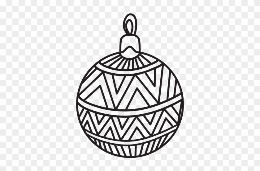 Christmas Ball Stroke Icon 222 Transparent Png - Christmas Day #1229854