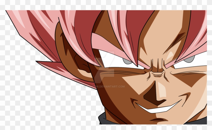 Goku Black Rose - Goku Black Ssj Rose Face #1229894