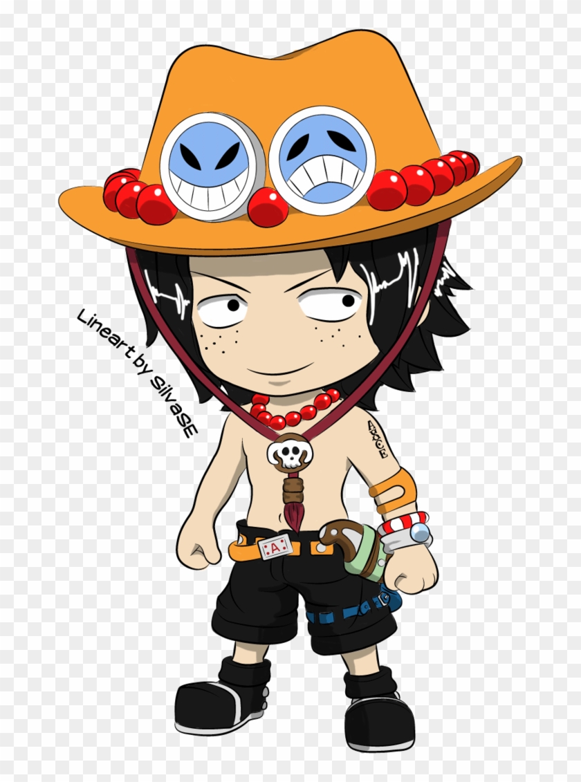 Chibi Portgas D - Portgas D Ace Chibi - Free Transparent PNG Clipart ...