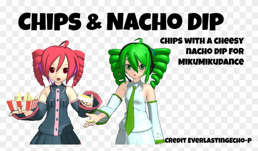 Chips And Nacho Dip By Potattertot - Nachos #1229969