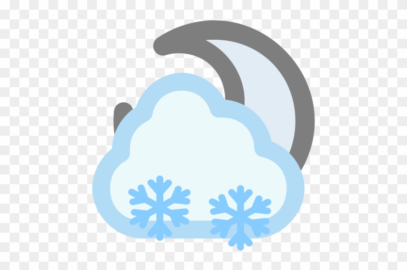 Cloud, Fog, Moon, Lunar, Rain, Downpour, Raincloud - Weather Night Icons Png #1229989