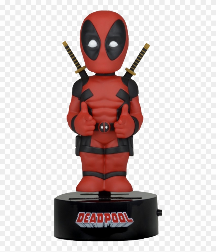 Deadpool 6” Solar Powered Body Knocker - Deadpool (marvel) Neca Body Knocker #1230014