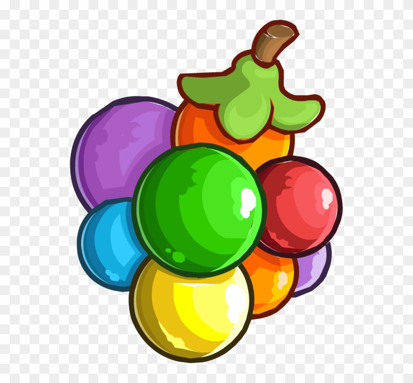 Rainbow Puffle Wild Berry Cp Times - Club Penguin Berry #1230016