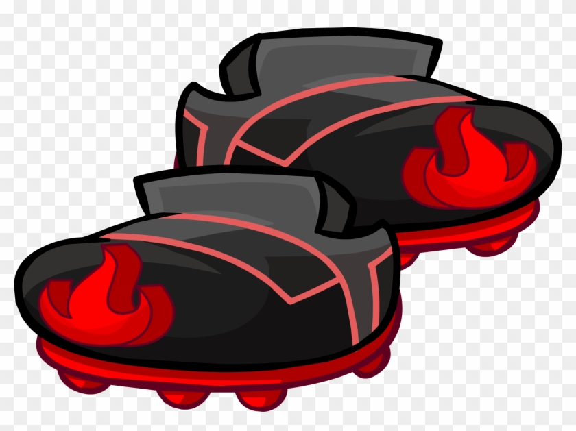 Fire Power Shoes - Club Penguin Power Shoes #1230115