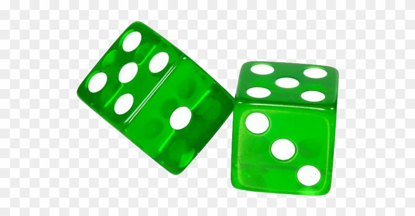 Dice Set 30 Seconds Gambling Clip Art - Game Dice 5/8 In. Green-pack #1230126