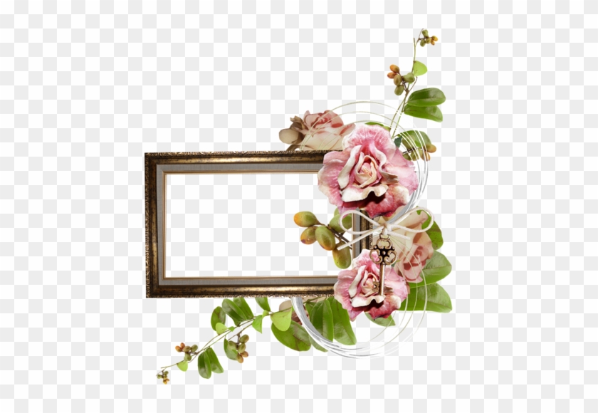 Digital Scrapbooking, Picture Frames, Frame Decoration, - Garden Roses #1230183