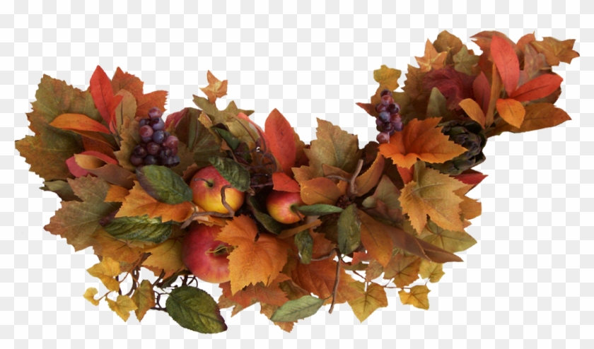 Digital Scrapbooking Thanksgiving Leaf Clip Art - Autumn #1230213