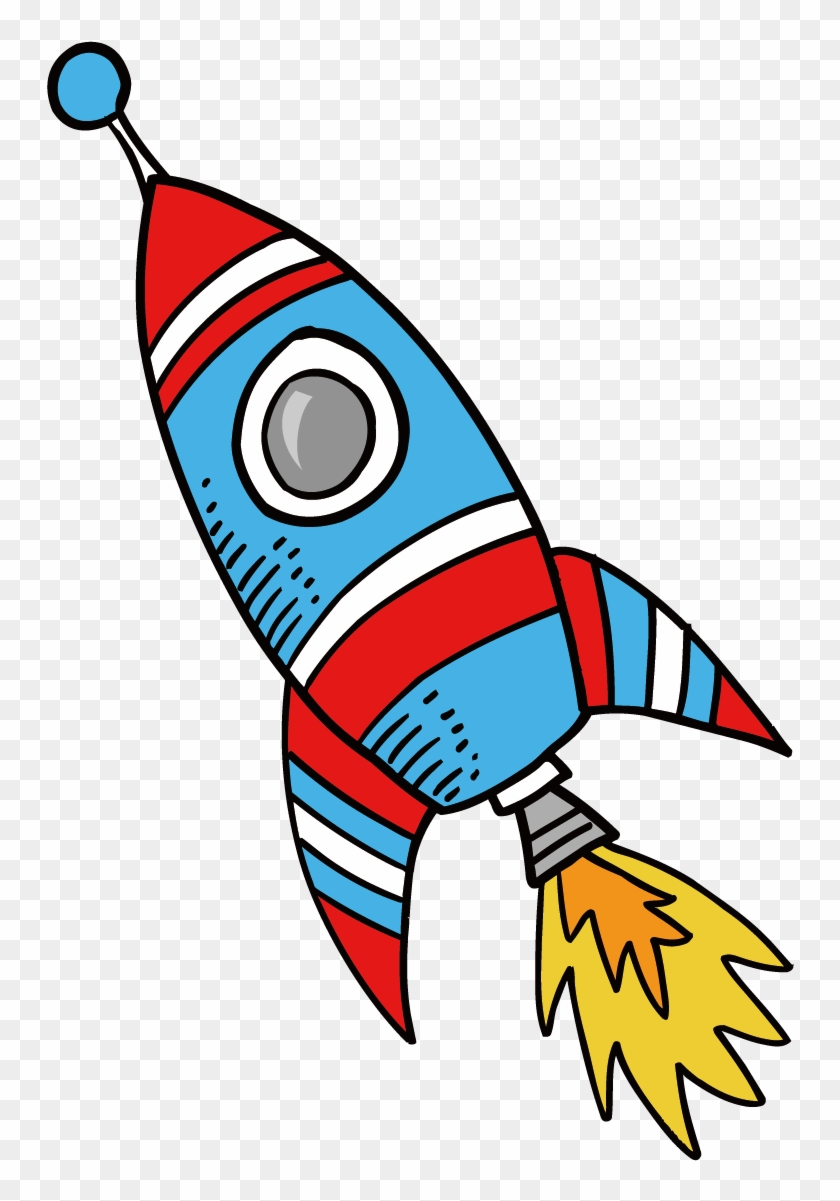 Rocket Drawing Clip Art - Cartoon Rocket - Free Transparent PNG Clipart  Images Download