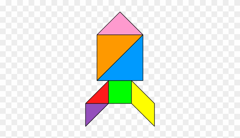 Tangram Spacecraft - Tangram Easy #1230363