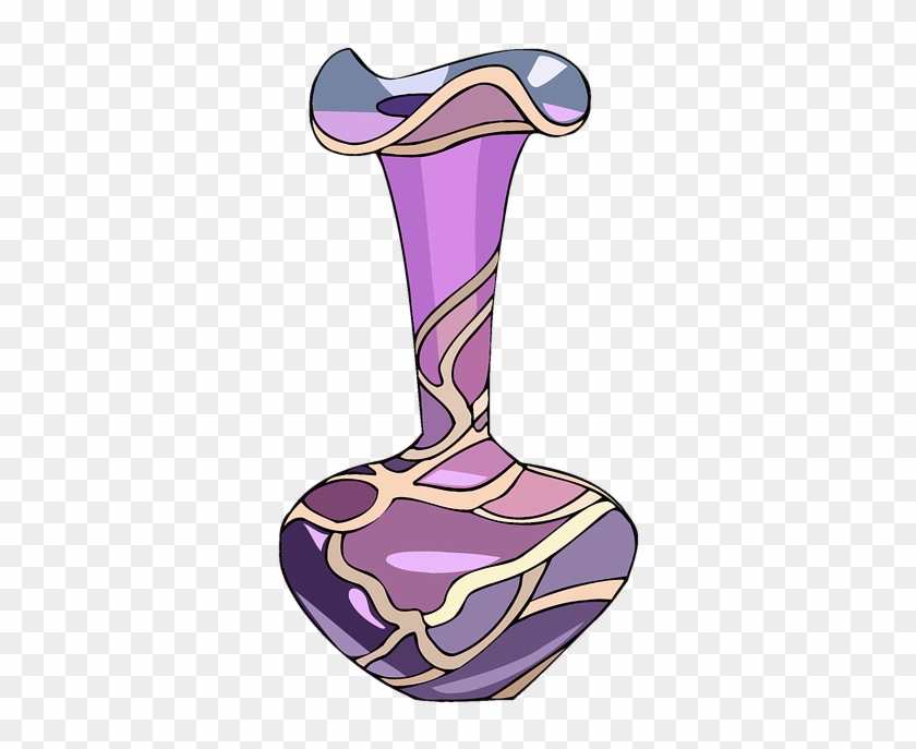 Vase Clipart Violet - Vase #1230370
