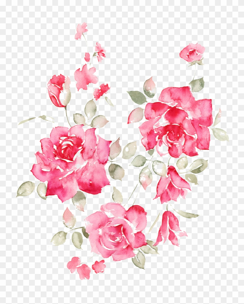 Garden Roses Flower Clip Art - Valentine's Day #1230412