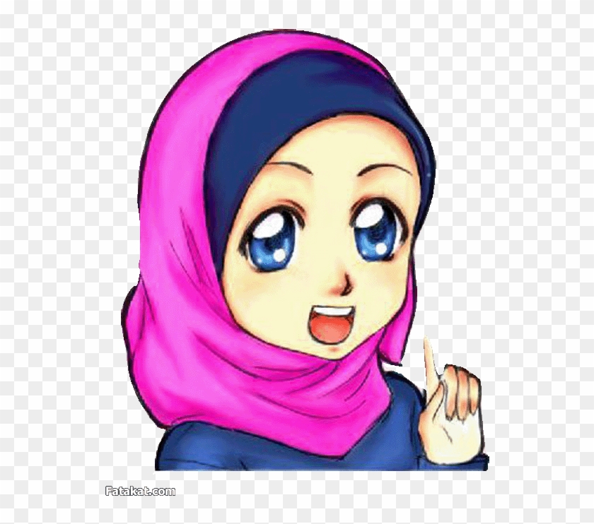 Hijab Muslimah Anime Drawing - Comics #1230521