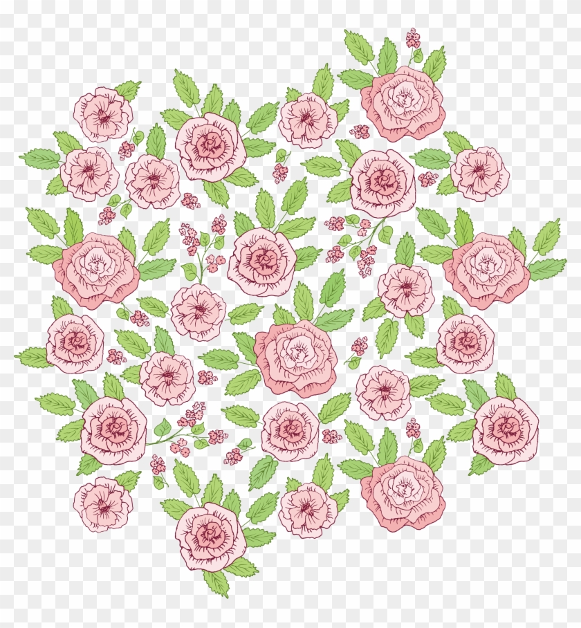 Pink Roses Beach Rose - Rose #1230771