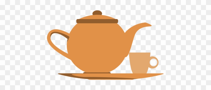 The Teapot And Cup Beverage Element Icon - Icon #1230876