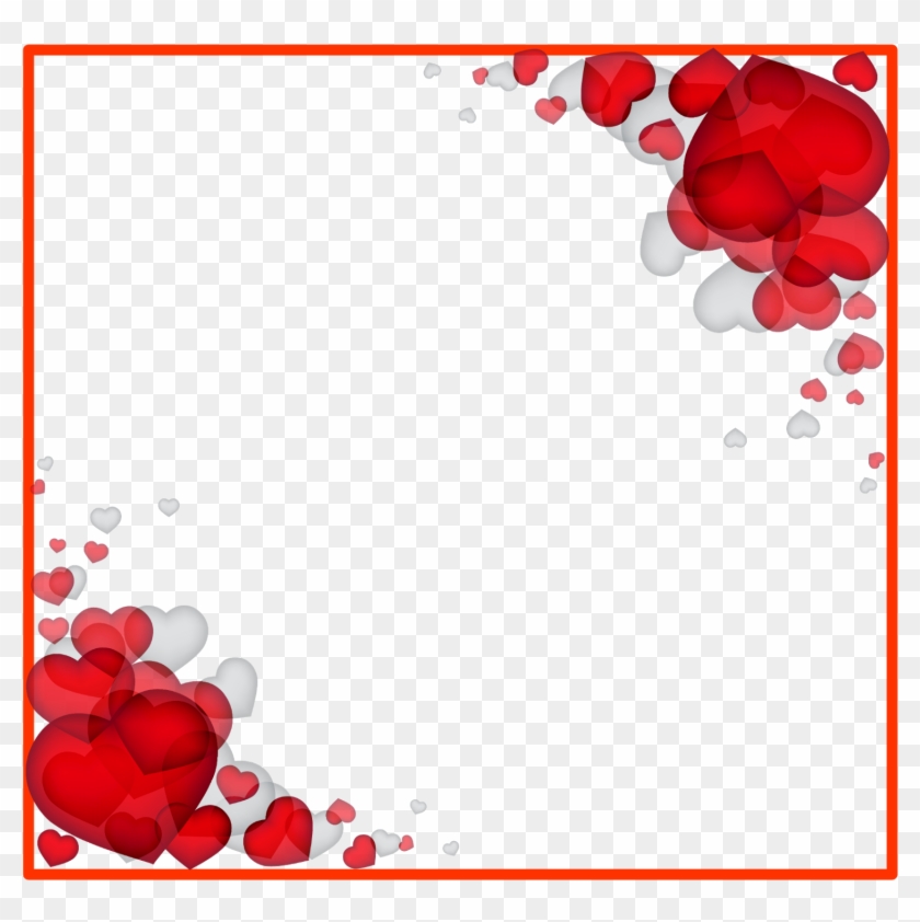 Love Frame Png Transparent Images Png All - Love Border Frame Png #1230887